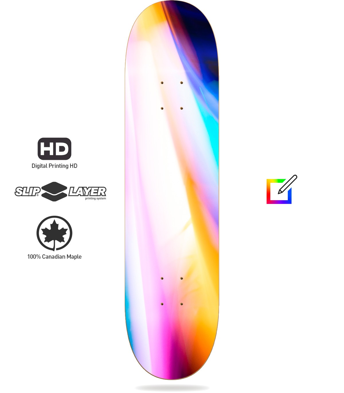 Tabúa de skate personalizado