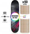 Pack 50 custom skate decks