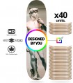 Pack 40 planches skate personnalisé