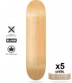 Pack 5 planche blanc